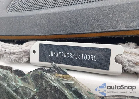 2017 Nissan Armada Sl z USA, uszkodzony, nr VIN JN8AY2NC8H9510930